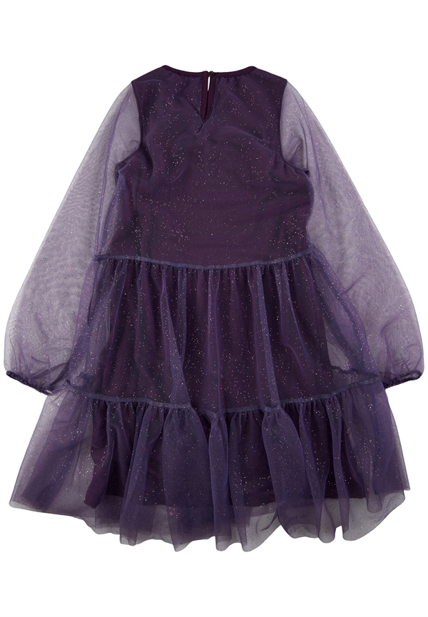 The New kjole - violet glitter
